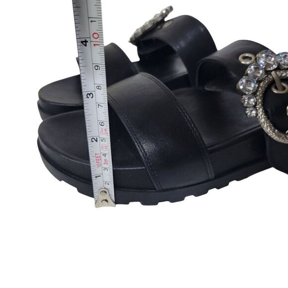 Karl Lagerfeld Women's Brinda Embellished Slip-On Slide Sandals (Size 8) - Picture 8 of 11